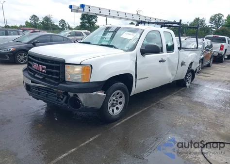 2009 GMC Sierra 1500 Work Truck from USA, damaged, VIN 1GTEC19X39Z218865